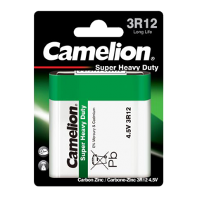 3R12-BP1 ΜΠΑΤΑΡΙΑ CAMELION SUPER HEAVY DUTY 4,5V CAMELION