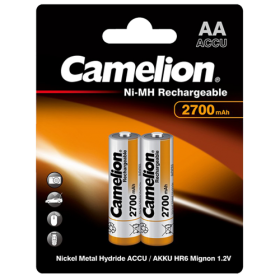 NH-AA2700-BP2 ΜΠΑΤΑΡΙΑ CAMELION ΕΠΑΝΑΦΟΡΤΙΖΟΜΕΝΗ AA CAMELION