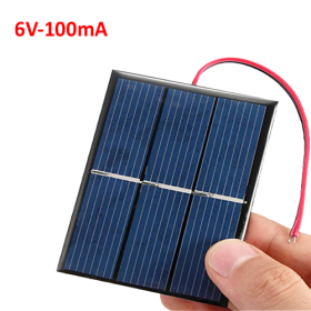 SMM-6V-0,6W ΜΙΚΡΟ ΦΩΤΟΒΟΛΤΑΙΚΟ ΠΑΝΕΛ 0,6W 6V (mini solar panel)