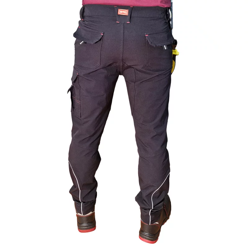 GTC Παντελόνι Εργασίας Hermes Stretch με ελαστίνη Μαύρο No.4XL GTC Παντελόνι Εργασίας Hermes Stretch με ελαστίνη Μαύρο No.4XL
