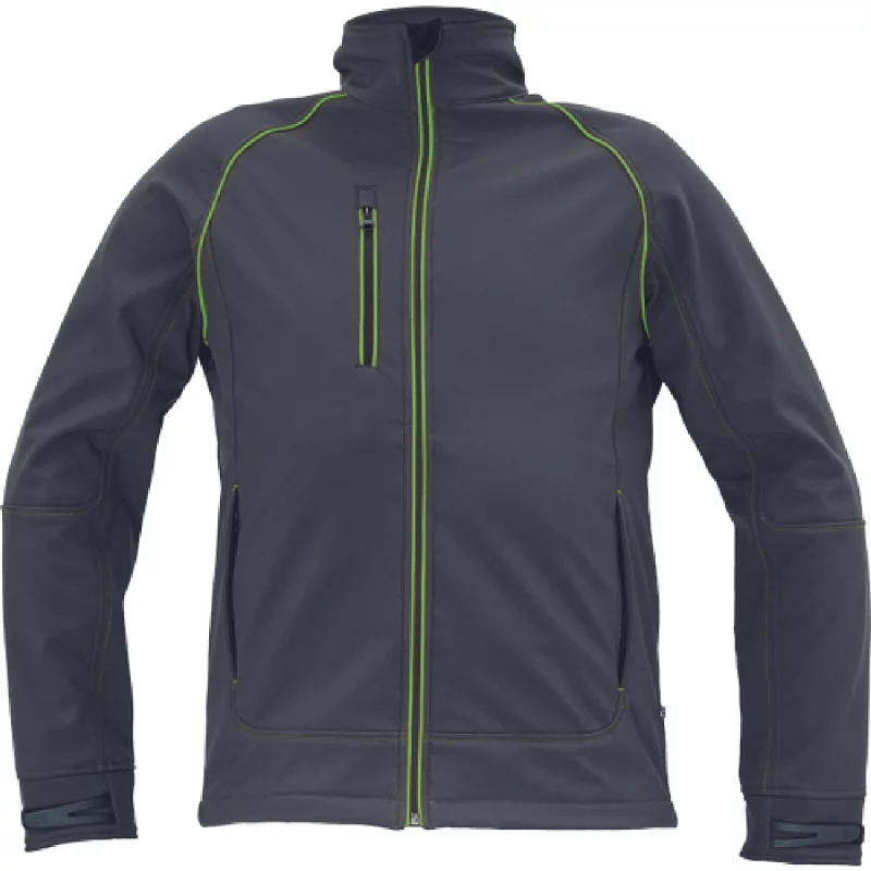 ΜΠΟΥΦΑΝ SOFTSHELL ΕΡΓΑΣΙΑΣ ΑΔΙΑΒΡΟΧΟ GREENDALE ΑΝΘΡΑΚΙ/ΛΑΙΜ 94%poly-6%elast, 320 g/m² M ΜΠΟΥΦΑΝ SOFTSHELL ΕΡΓΑΣΙΑΣ ΑΔΙΑΒΡΟΧΟ GREENDALE ΑΝΘΡΑΚΙ/ΛΑΙΜ 94%poly-6%elast, 320 g/m² M
