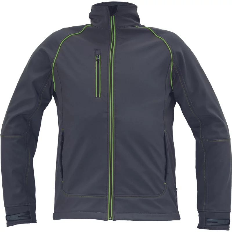 ΜΠΟΥΦΑΝ SOFTSHELL ΕΡΓΑΣΙΑΣ ΑΔΙΑΒΡΟΧΟ GREENDALE ΑΝΘΡΑΚΙ/ΛΑΙΜ 94%poly-6%elast, 320 g/m² XL ΜΠΟΥΦΑΝ SOFTSHELL ΕΡΓΑΣΙΑΣ ΑΔΙΑΒΡΟΧΟ GREENDALE ΑΝΘΡΑΚΙ/ΛΑΙΜ 94%poly-6%elast, 320 g/m² XL