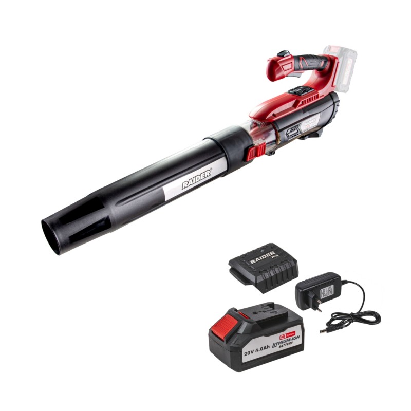 RAIDER R20 combo-02 Φυσήτηρας με φορτιστή & μπαταρία 4Ah RAIDER R20 combo-02 Φυσήτηρας με φορτιστή & μπαταρία 4Ah