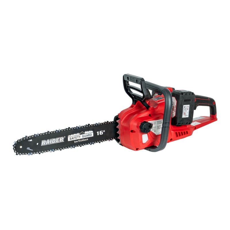 RAIDER R20 Set Αλυσοπρίονο Κλαδευτικό Μπαταρίας SDS 2x4Ah 40V 5,3kg 40cm Brushless RDP-SBCS20 075737 RAIDER R20 Set Αλυσοπρίονο Κλαδευτικό Μπαταρίας SDS 2x4Ah 40V 5,3kg 40cm Brushless RDP-SBCS20 075737